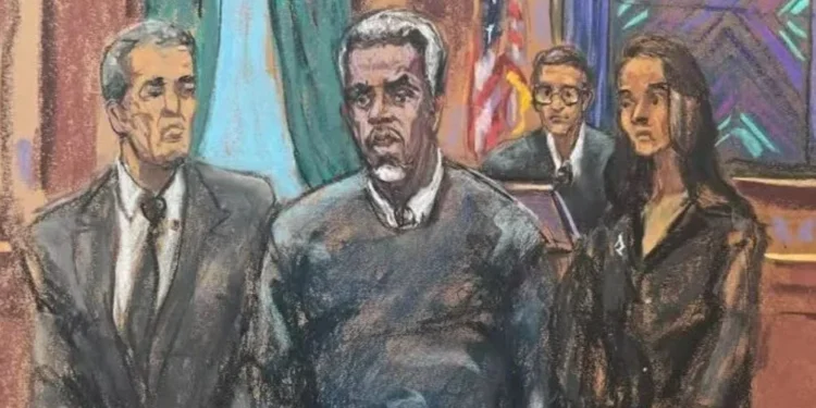 Diddy deu chutes em Cassie após descobrir namoro com Kid Cudi, diz auxiliar