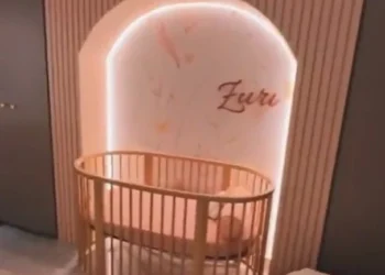 Brunna Gonçalves mostra quartinho de Zuri, sua primeira filha com Ludmilla • Instagram/Brunna Gonçalves