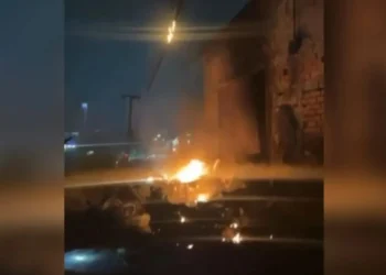 Incêndio em veículo causou apagão de cerca de cinco horas em hospital do RJ • Reprodução