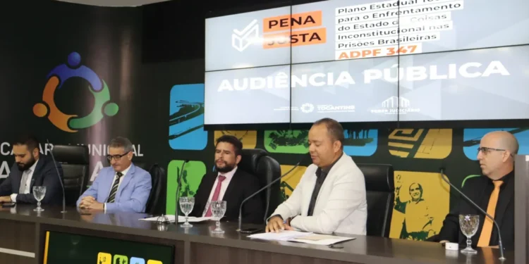 Seciju e Poder Judiciário realizam audiências públicas em Palmas, Gurupi e Araguaína para elaboração do Plano Estadual Pena Justa