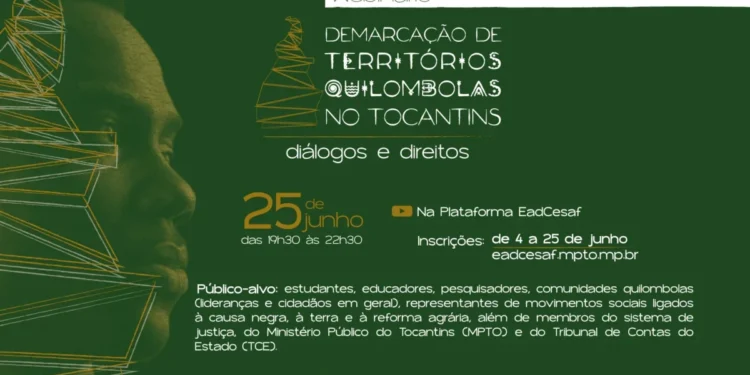 COEQTO em parceria com MPTO e UFT realizam webinário sobre Demarcação de Territórios, nesta quarta-feira