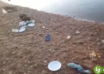 Porto da Balsa em Miracema continua acumulando lixo nos finais de semana