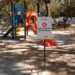 Parque infantil da Arse 92 é interditado temporariamente para limpeza e manutenção preventiva pela Prefeitura de Palmas
