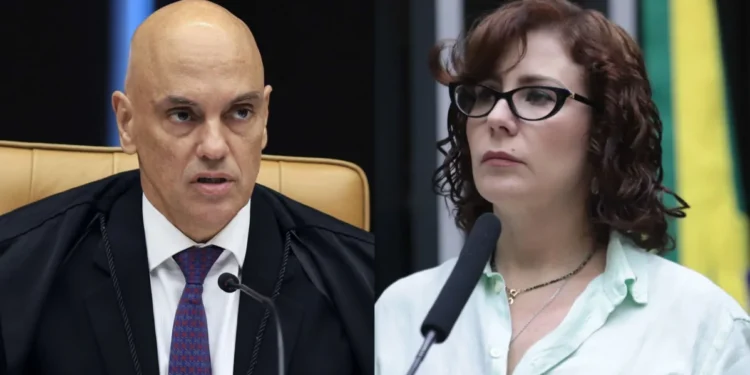 Moraes põe “lupa” em atos da Câmara sobre mandato de Zambelli