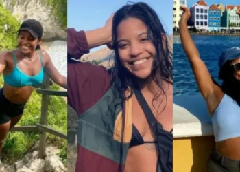 Jovem Juliana Marins morreu durante trilha em vulcão na Indonésia • Reprodução