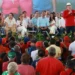 Ao lado de Lula e do governador, Amélio participa da entrega de títulos de terras em Araguatins