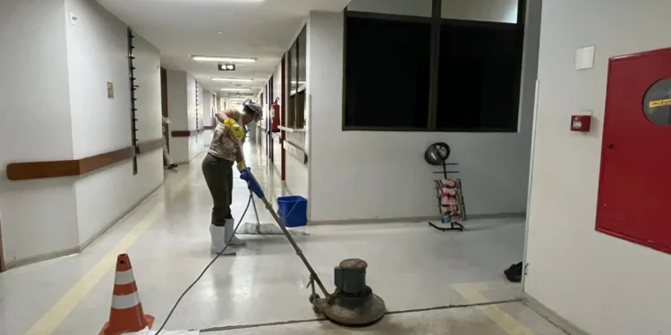 Governo do Tocantins intensifica ações de higienização do HGP