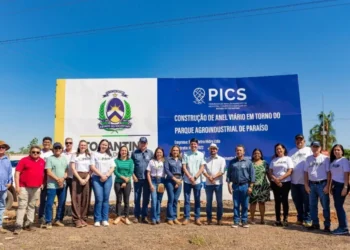 Obra do Anel Viário do Parque Agroindustrial de Paraíso avança com 80% da terraplanagem concluída