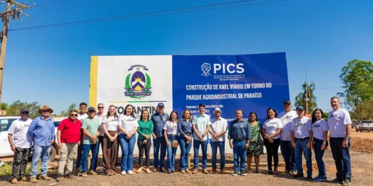 Obra do Anel Viário do Parque Agroindustrial de Paraíso avança com 80% da terraplanagem concluída