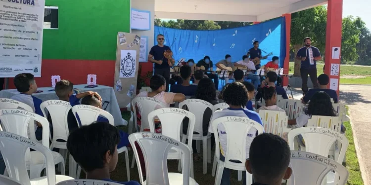 Projeto “Notas e Palavras” transforma rotina de adolescentes e jovens em cumprimento medida no Centro de Internação Provisória de Santa Fé do Araguaia