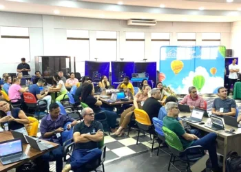 Mais de 50 técnicos das 13 SREs do Tocantins estão reunidos em Palmas para participar da formação presencial Google Day - Kauê Guerra/Governo do Tocantins