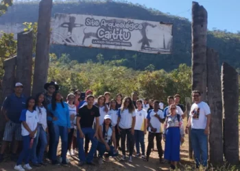 Escola de Lajeado promove aula no Sítio Arqueológico Caititu