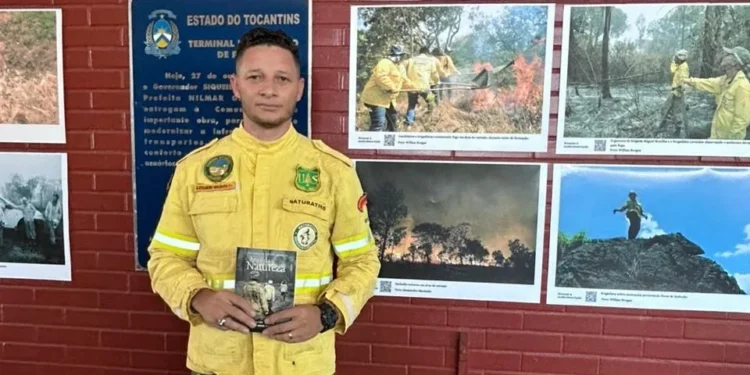 Servidor do Naturatins tem trabalho fotográfico publicado em livro que retrata a atuação dos brigadistas no combate aos incêndios