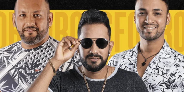 Forró Boys abre programação de shows da festança nesta quarta-feira, 25