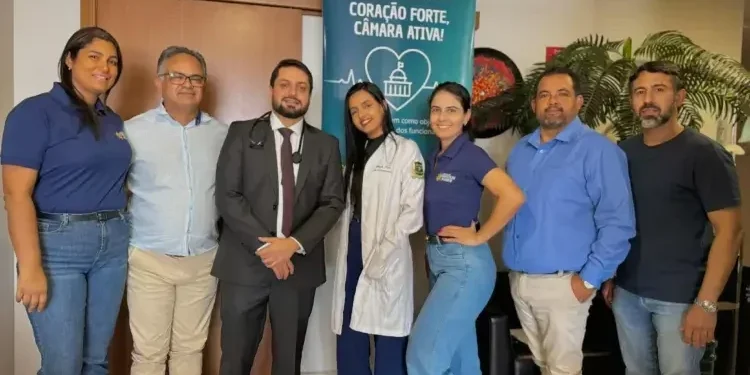 Projeto “Coração Forte, Câmara Ativa” promove cuidado e prevenção à saúde dos servidores da Câmara de Palmas
