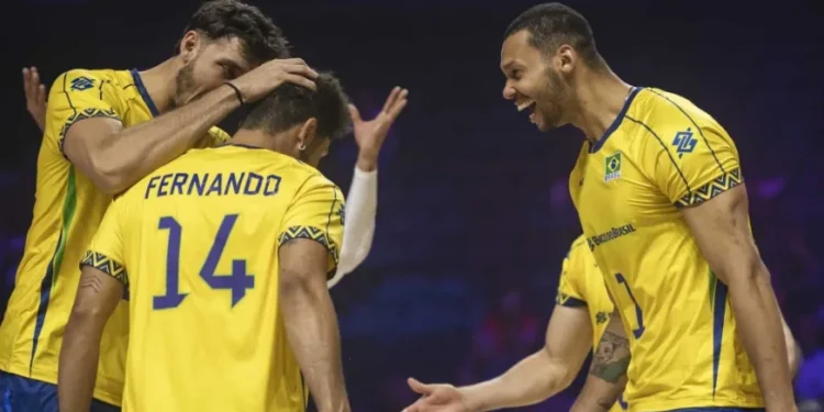 Brasil enfrenta China pela Liga das Nações de Vôlei antes de “pedreiras”