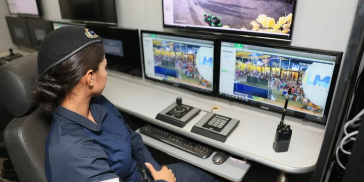 Guarda Metropolitana de Palmas reforça segurança no Arraiá da Capital com sistema avançado de videomonitoramento