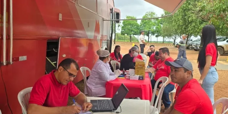 Unidade móvel da Hemorrede estará em Paraíso do Tocantins nesta terça, 03