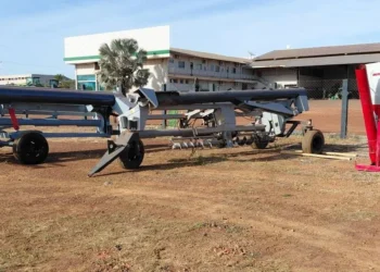 Máquinas agrícolas desviadas e vendidas pelo suspeito. - Foto: DICOM SSP TO