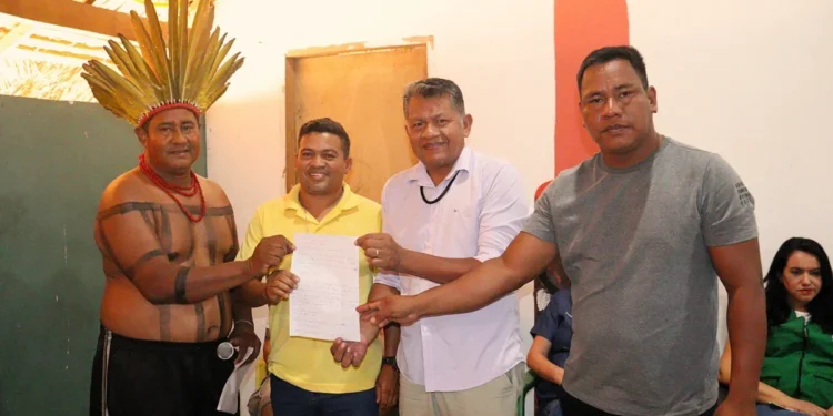 Prefeitura de Tocantínia participa de ação do Projeto “Fazendo Direitinho” promovida pela UniCatólica de Palmas na Aldeia Porteira