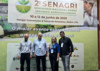 Representantes da Adapec no 2º Seminário Nacional Sobre Insumos Agropecuários em Belém - PA. Foto - Divulgação Adapec