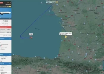 Voo AF460, origem Paris (CDG) e destino São Paulo (GRU) • Flightradar24