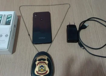 Em Alvorada, Polícia Civil recupera aparelho celular furtado e prende autor do crime - Divulgação PC/TO