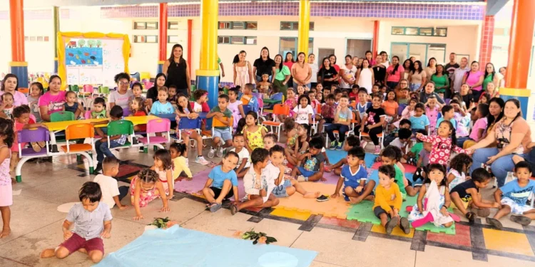 EMEI Tereza Hilário Ribeiro encerra semestre letivo em grande estilo com a culminância do Projeto Leitura Viva