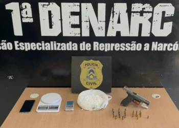 Material apreendido pela pc/to hoje em Palmas - Foto: Polícia Civil do Tocantins