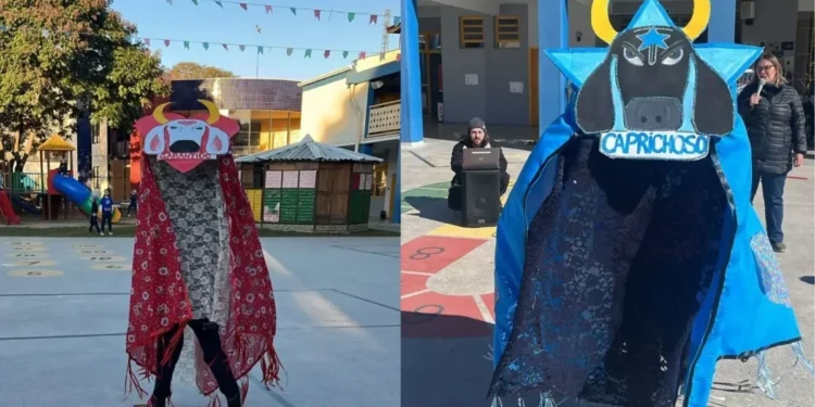 Festival de Parintins: estudantes do PR homenageiam bois em festa junina