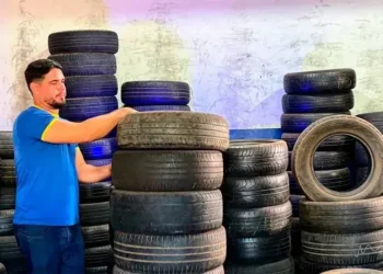 Semana do Meio Ambiente: Palmas envia para reciclagem 720 toneladas de pneus recolhidos em 5 meses