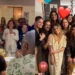 Flora Gil celebra 65 anos ao lado de família e amigos famosos; veja