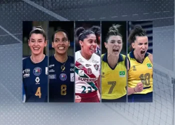 Zé Roberto aposta em mescla de experiência com juventude na VNL 2025 — Foto: Arte Globo