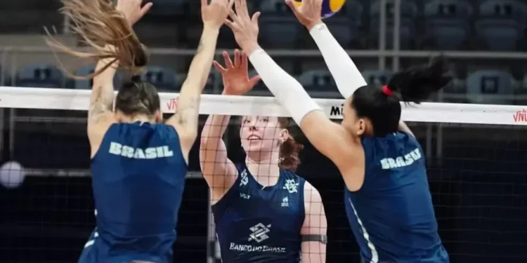República Tcheca x Brasil na Liga das Nações Feminina de vôlei: onde assistir e horário