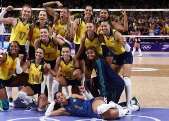 Seleção Brasileira de vôlei feminino • Foto: Luiza Moraes/COB