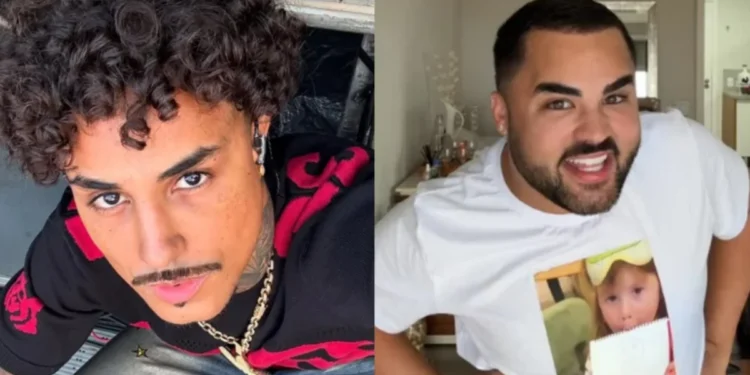 Lucas Guedez teria chamado o funkeiro paulista de "decepção" durante podcast • Instagram/MC Livinho/Lucas Guedez