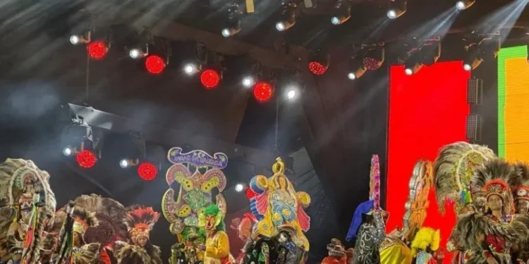 São João da Thay com tema "Somos Amazônia", com referência a ligado a Conferência das Nações Unidas sobre as Mudanças Climáticas de 2025 (COP30) • Mariana Valbão/CNN Brasil