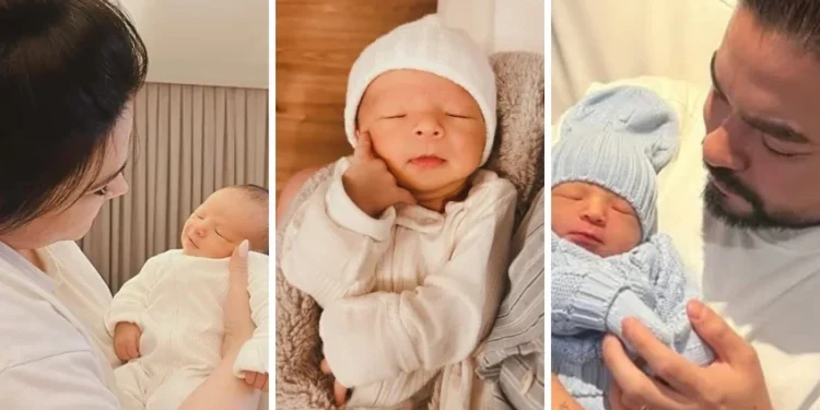 Yudi compartilhou as primeiras fotos de Davi Yudi, que nasceu em 18 de maio de 2025 • Instagram/Yudi Tamashiro