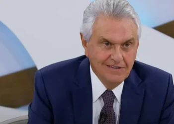 Ronaldo Caiado, governador de Goiás, no programa "Roda Viva" • Acervo TV Cultura