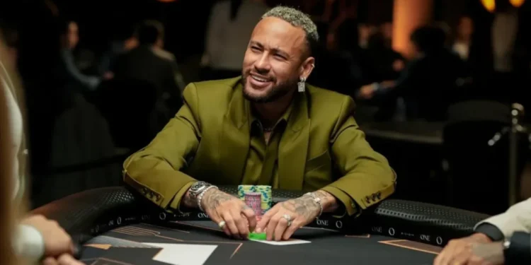 Com Covid-19, Neymar fatura mais de R$ 100 mil em torneio de pôquer online