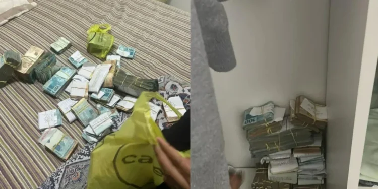 PF apreende montanha de dinheiro em operação sobre desvio de armas