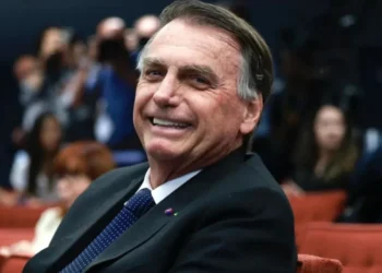 Ex-presidente Jair Bolsonaro durante depoimento no STF • Fellipe Sampaio/STF