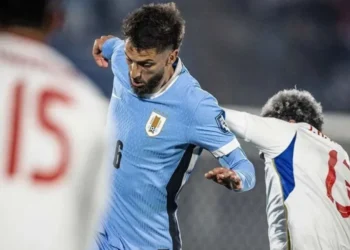 Lance de Uruguai x Venezuela • Reprodução/x/@Uruguay