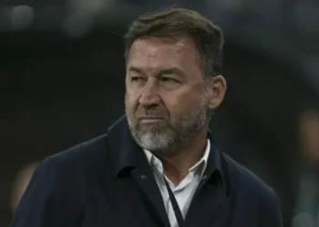 Augusto Melo, presidente do Corinthians • Ricardo Moreira/Getty Images