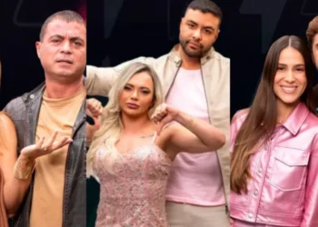 Sétima DR do Power Couple 7 foi formada • Montagem CNN