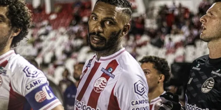 Zagueiro Paulo Miranda, do Náutico — Foto: Tiago Caldas / CNC