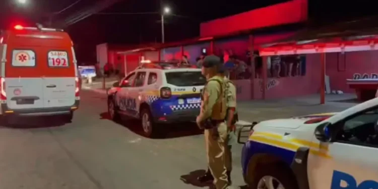 Polícia investiga suspeita de homicídio e lesão grave no Setor Novo Horizonte, em Araguaína — Foto: Reprodução/Araguaína No Foco