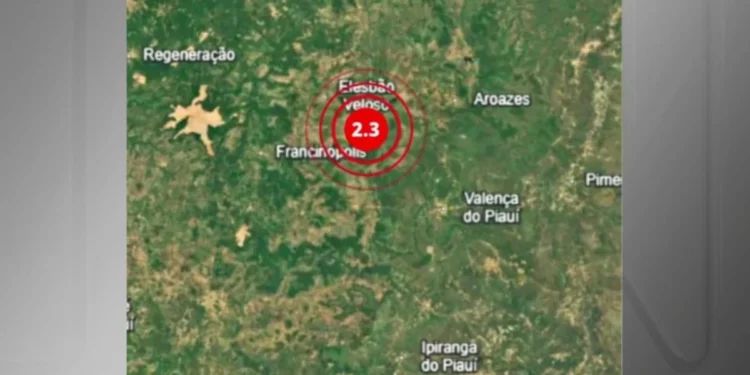 Terremoto de magnitude 2,3 na Escala Richter atinge o Piauí