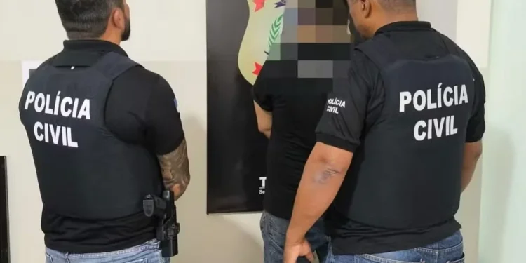 Homem de 27 anos foi preso em Araguaína — Foto: Divulgação/Polícia Civil