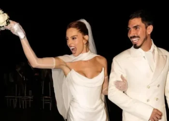 Giovanna Lancellotti e Gabriel David se casaram no Cristo Redentor • Instagram/Giovanna Lancellotti